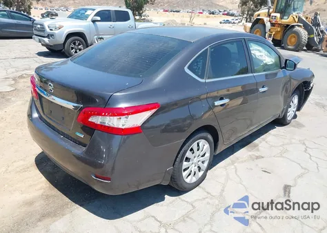 2013 Nissan Sentra S z USA, uszkodzony, nr VIN 3N1AB7AP2DL753219